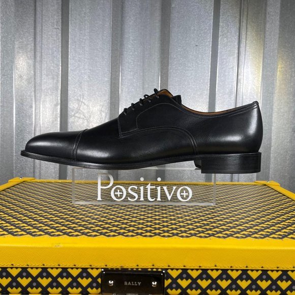 Bally Other - Bally Salfor Black Leather Derby Shoes US 11.5